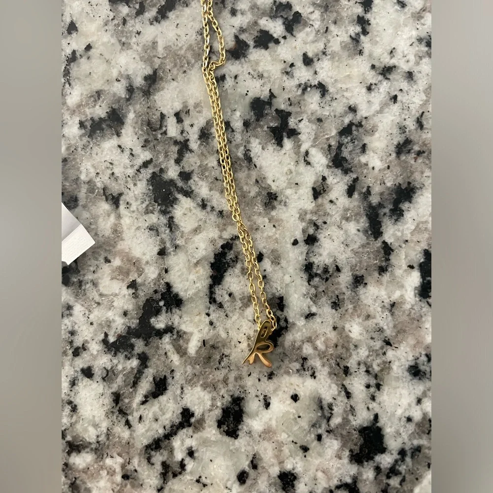 NWT- Gold K Necklace